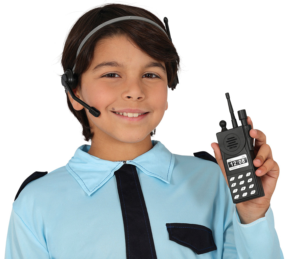 WALKIE-TALKIE SET WITH HEADPHONES