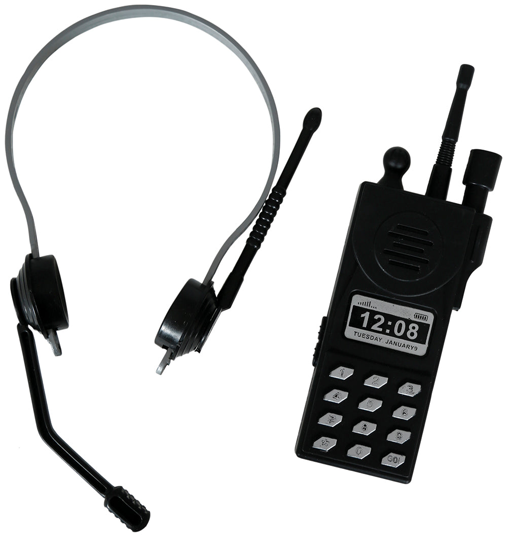 WALKIE-TALKIE SET WITH HEADPHONES