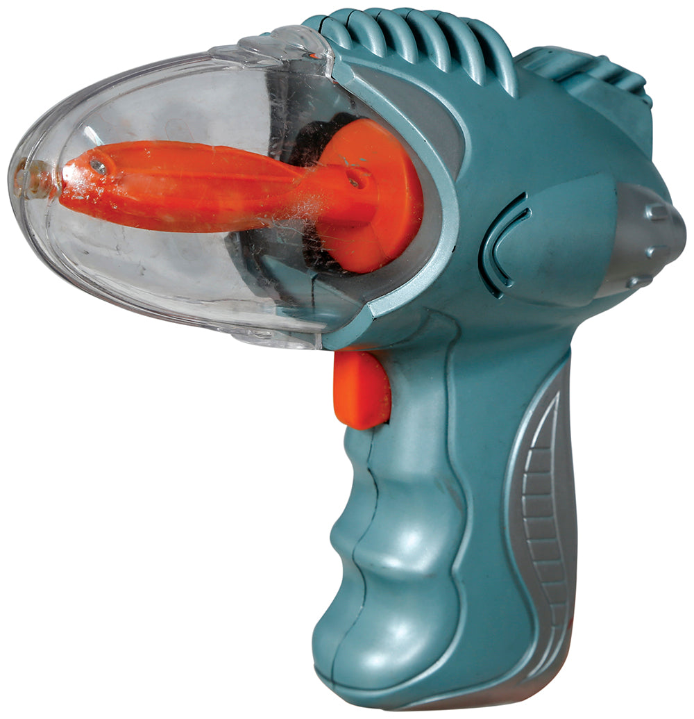 SILVER SPACE PISTOL 18 CM