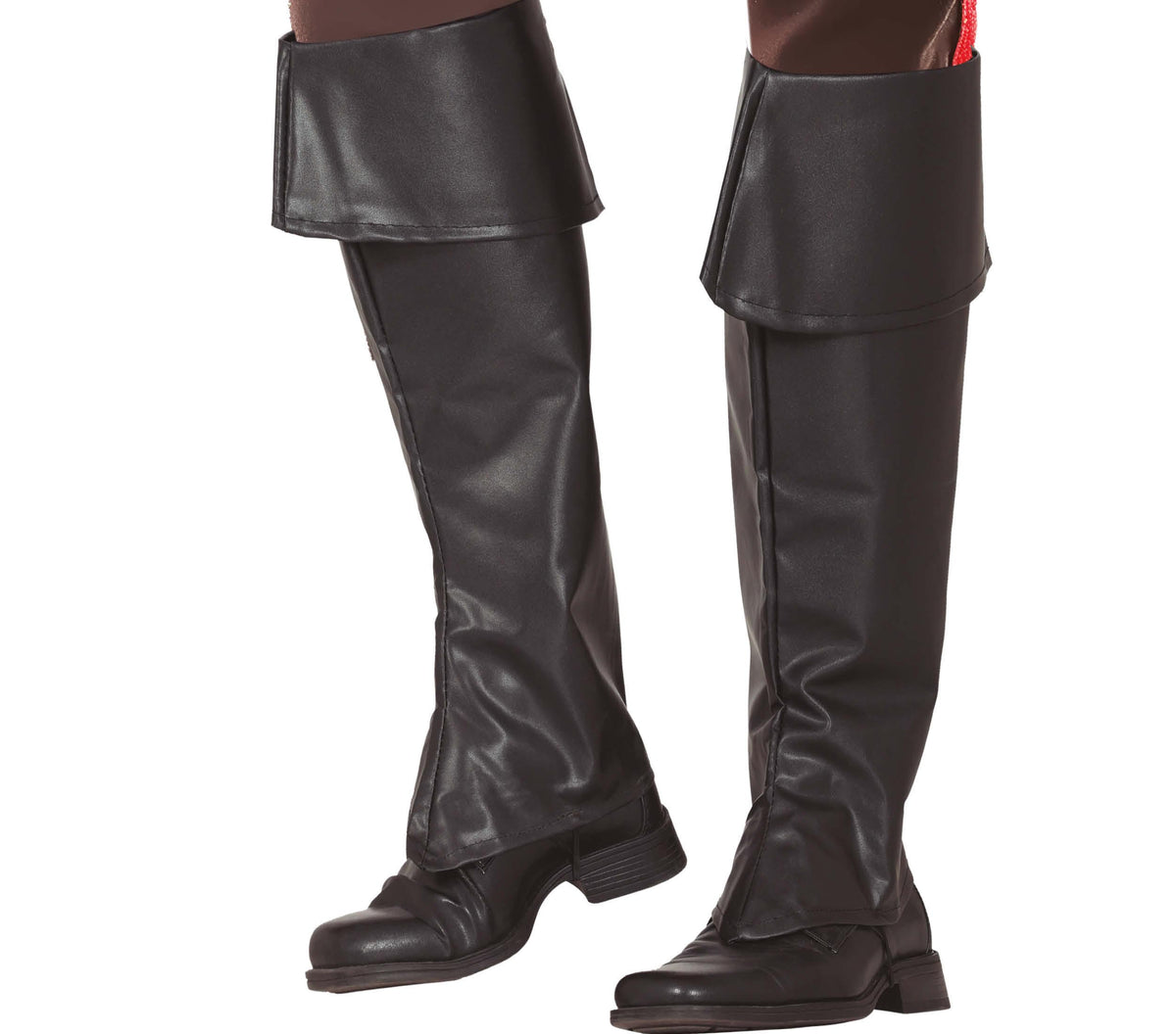 BLACK BOOT COVERS 50 CM, CHILDREN