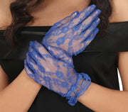 LACED GLOVES, 22 CM