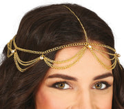 GOLDEN METAL HEADPIECE, ADULTS