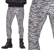 ROCK PANTS WITH ZEBRA PRINT