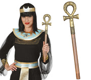 EGYPTIAN SCEPTER ANKH CROSS 50 CMS.