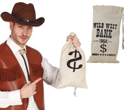 BAG CLOTH MONEY COWBOY 42X22 CMS.