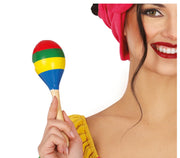 MULTIC MARACA, 20 CMS, WOOD