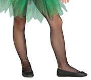 BLACK FISHNET TIGHTS, KIDS 7-10 YEARS