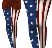 USA CLOWN TIGHTS,LADIES