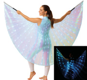 IRIS CAPE WITH WANDS AND LIGHT, 140 CMS