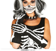 SKELETON GLOVES 40 CM