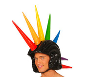 INFLATABLE MULTICOLORED MOHAWK