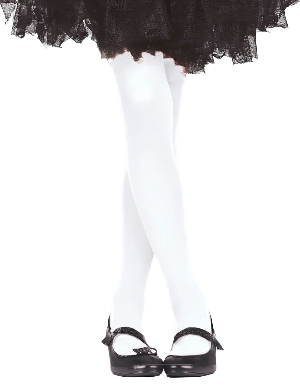 WHITE TIGHTS 3-6 YEARS