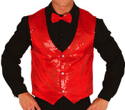 SEQUINED WAISTCOAT