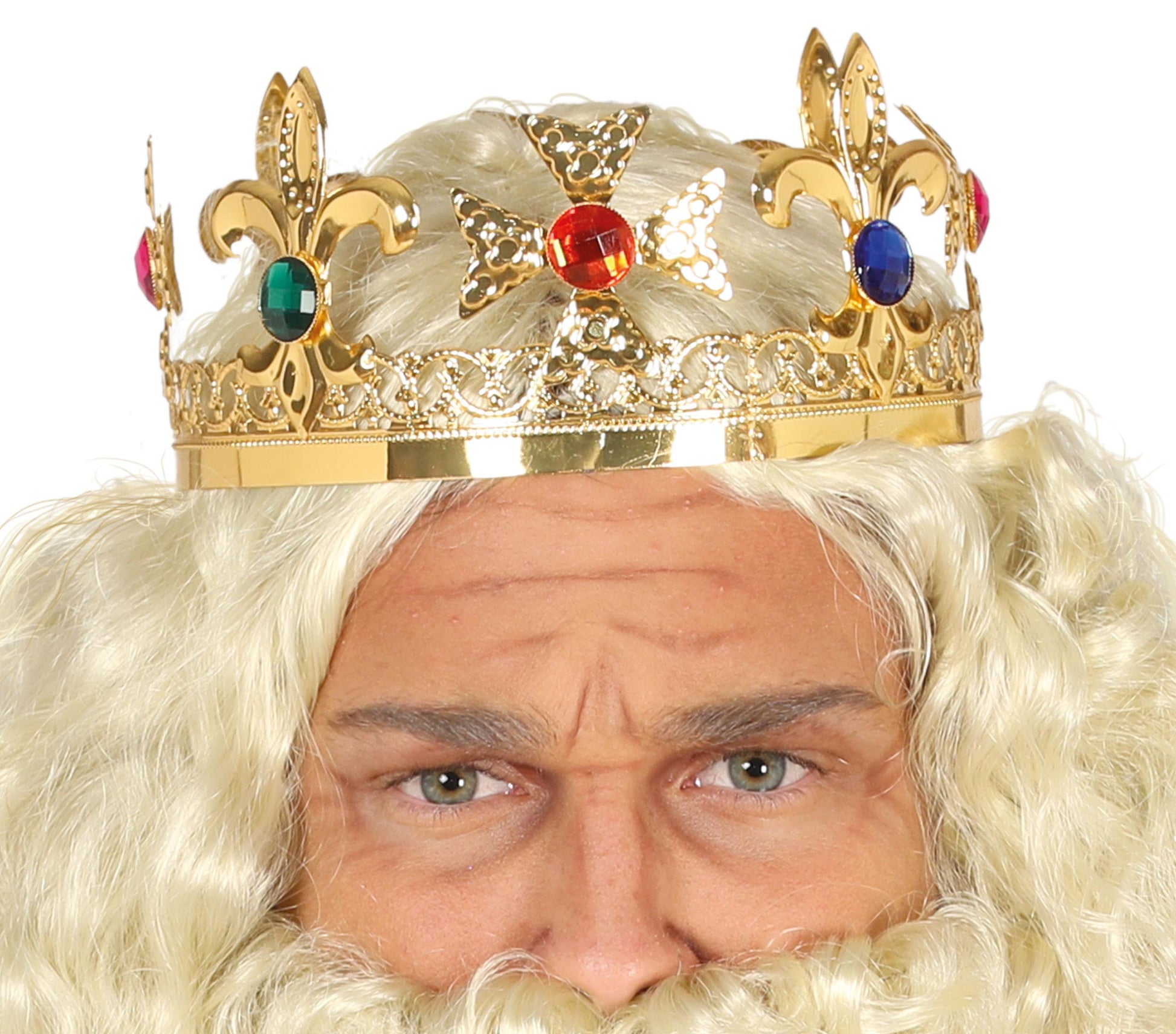 GOLDEN METAL KING CROWN