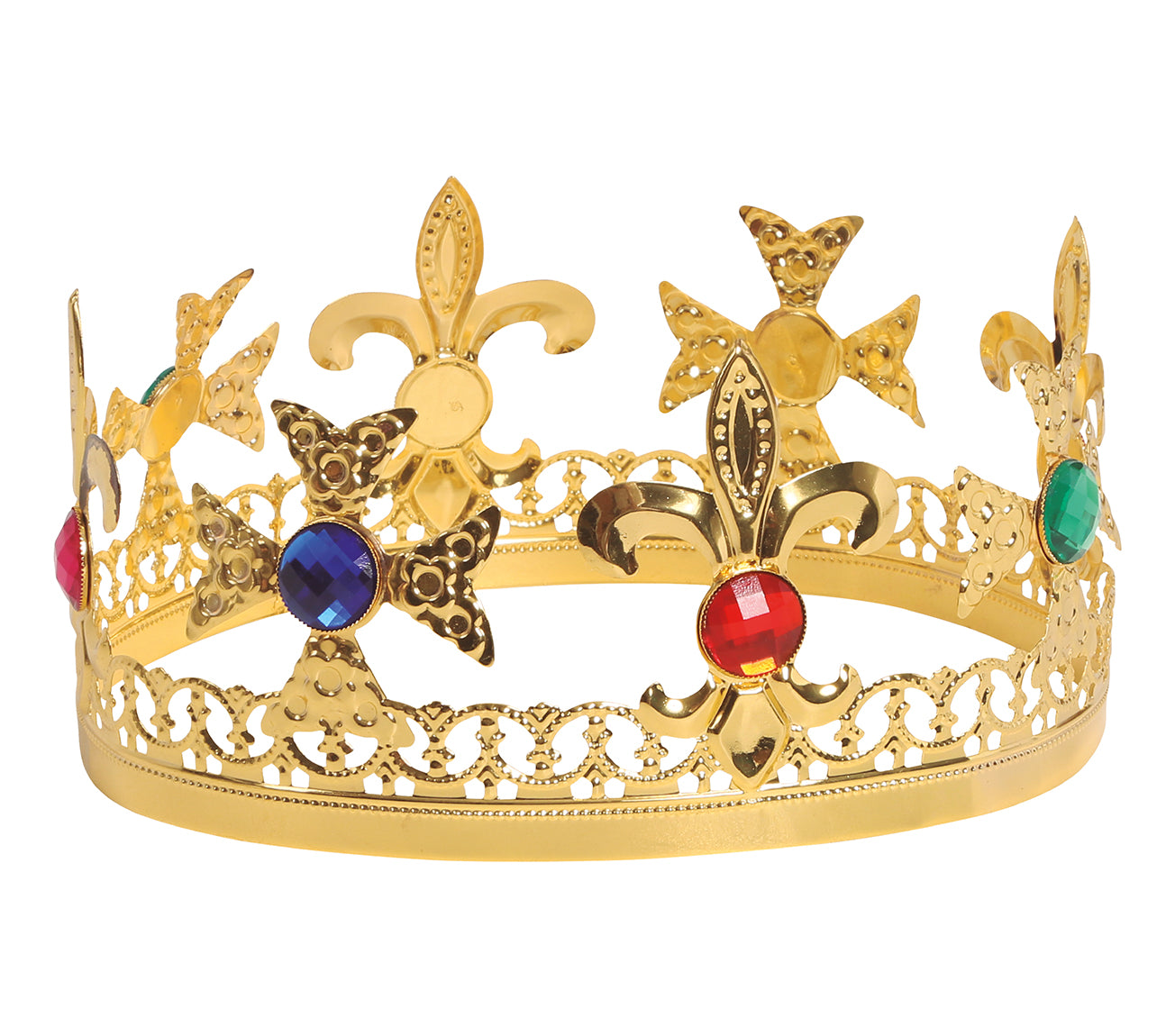 GOLDEN METAL KING CROWN