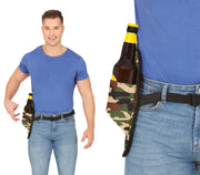 BOTTLE HOLDER IN CAMOUFLAGE COLORS