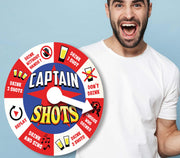 CAPTAIN SHOTS ROULETTE, 40 CMS
