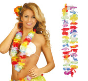 MULTICOLOUR HAWAIIAN NECKLACE, 6.50 CM