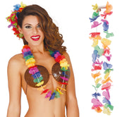 MULTICOLOUR HAWAIIAN NECKLACE