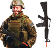 SUBMACHINE GUN WITH SOUND, 62 CM