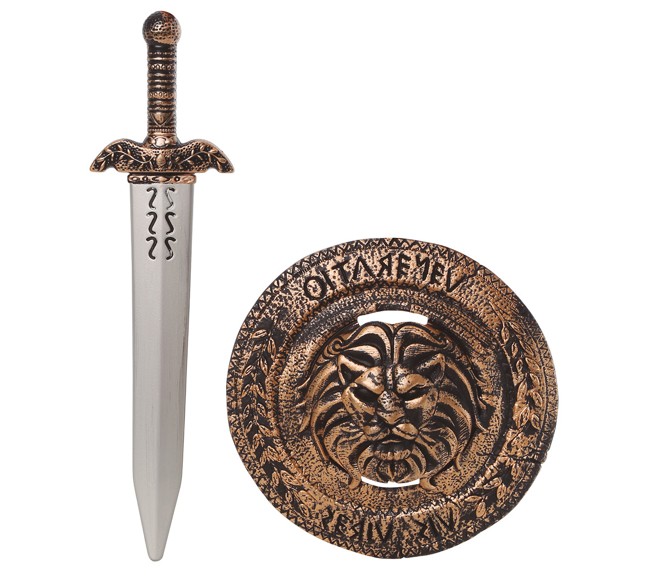 CHILD SHIELD 29 CM AND SWORD 48 CM