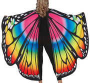 MULTICOLOR BUTTERFLY WINGS 160X130 CMS.