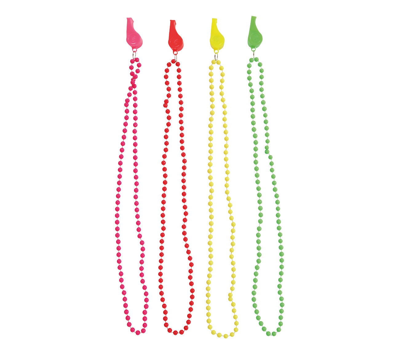 WHISTLE NECKLACE NEON ASSORTED