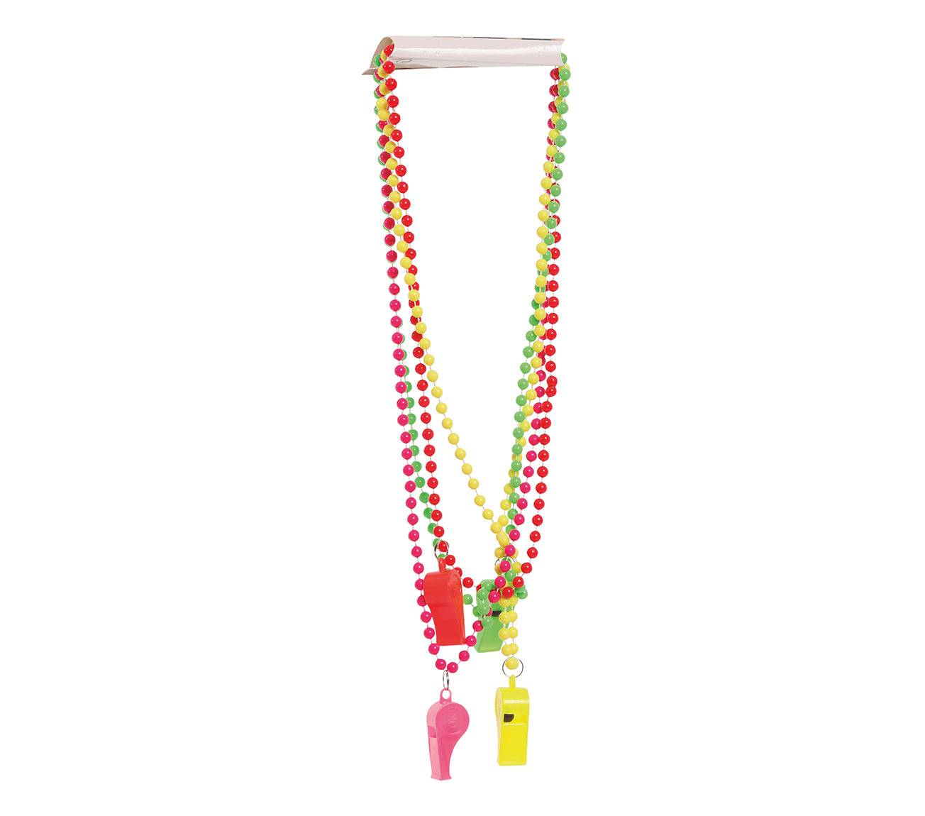 WHISTLE NECKLACE NEON ASSORTED