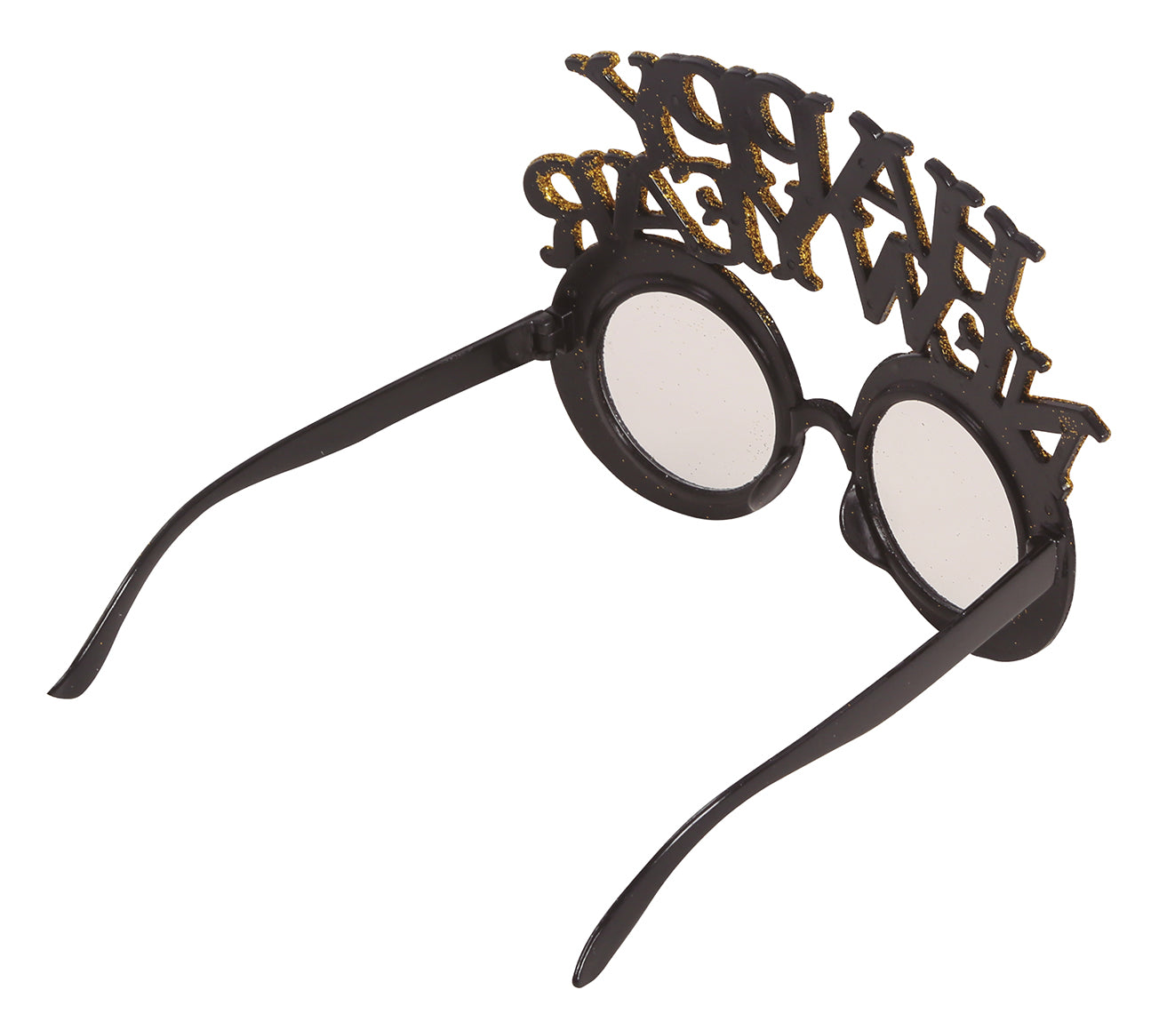 "HAPPY NEW YEAR" GLASSES SILVER AND GOLD