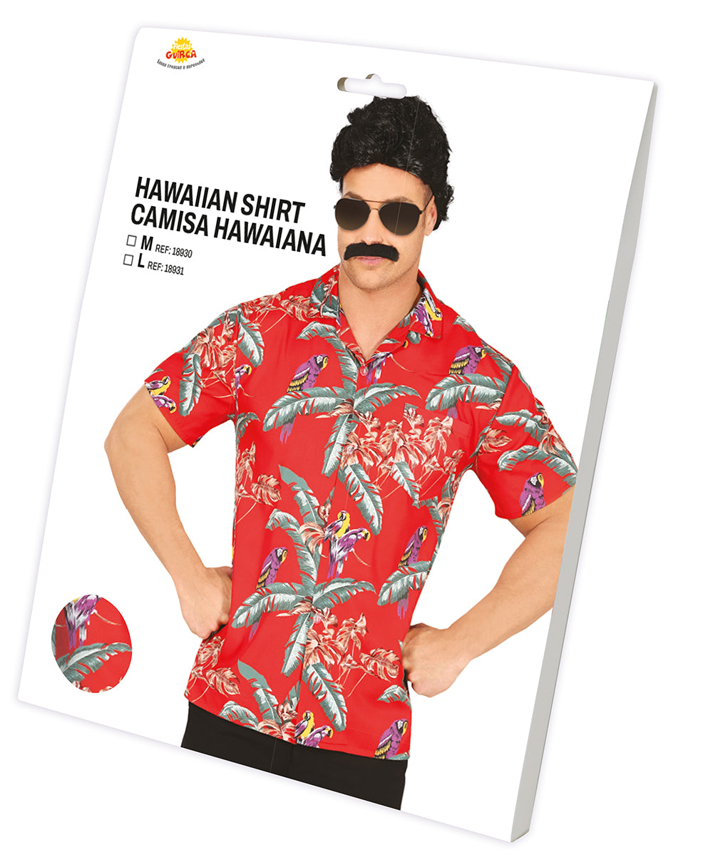 HAWAIIAN SHIRT PARROTS