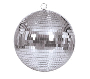DISCO BALL, SILVER Ø10cm