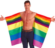 RAINBOW FLAG CAPE 145 X 90 CMS