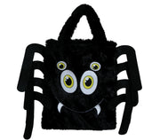 PLUSH BASKET SPIDER 19X23 CM