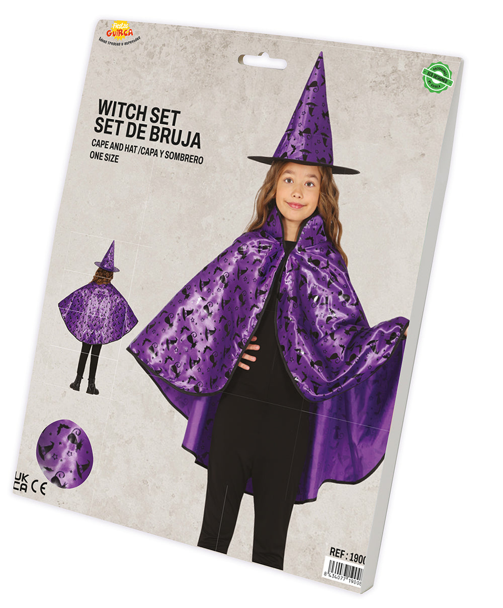 SET WITCH 50 CM, CHILD
