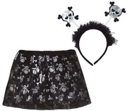 SKULLS PIRATE SET FOR CHILDREN 30 CM