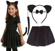 BLACK CAT SET FOR CHILDREN 30 CM
