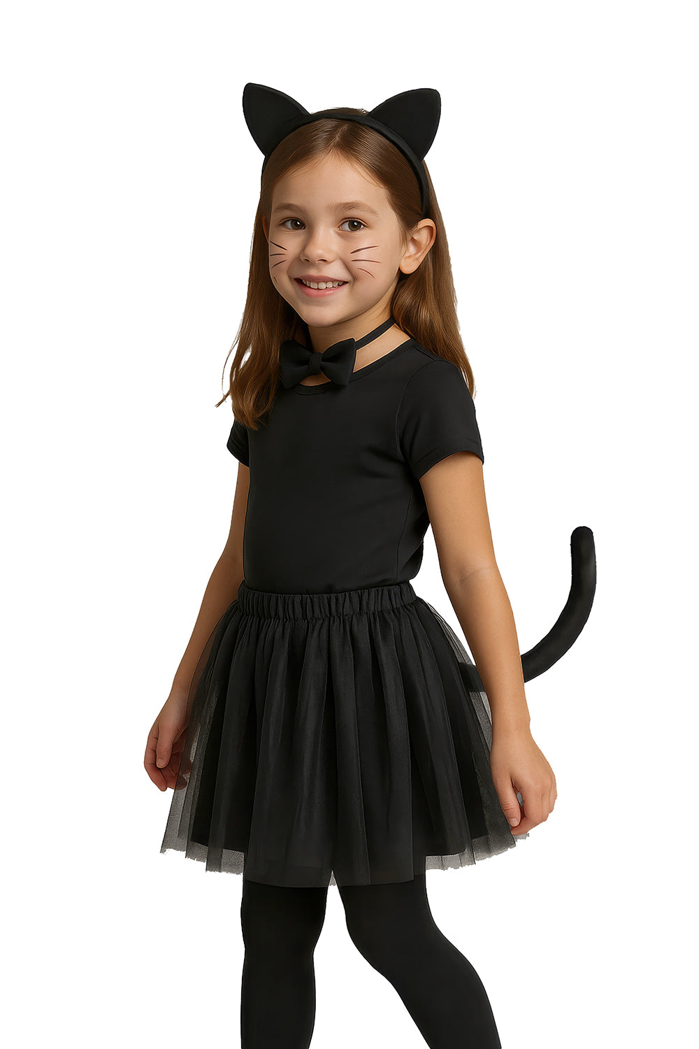 BLACK CAT SET FOR CHILDREN 30 CM