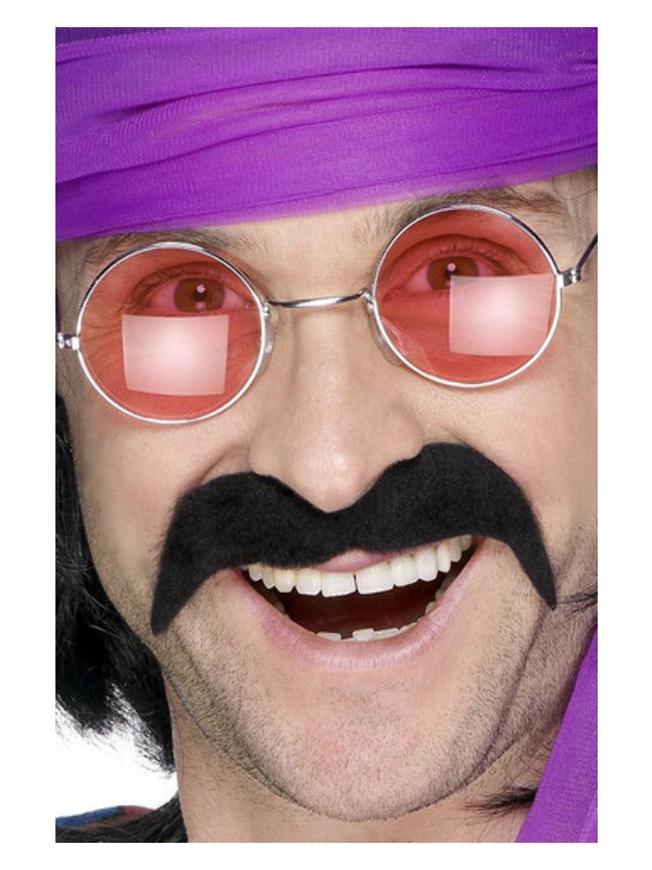 Seventies Tash, Black - 2
