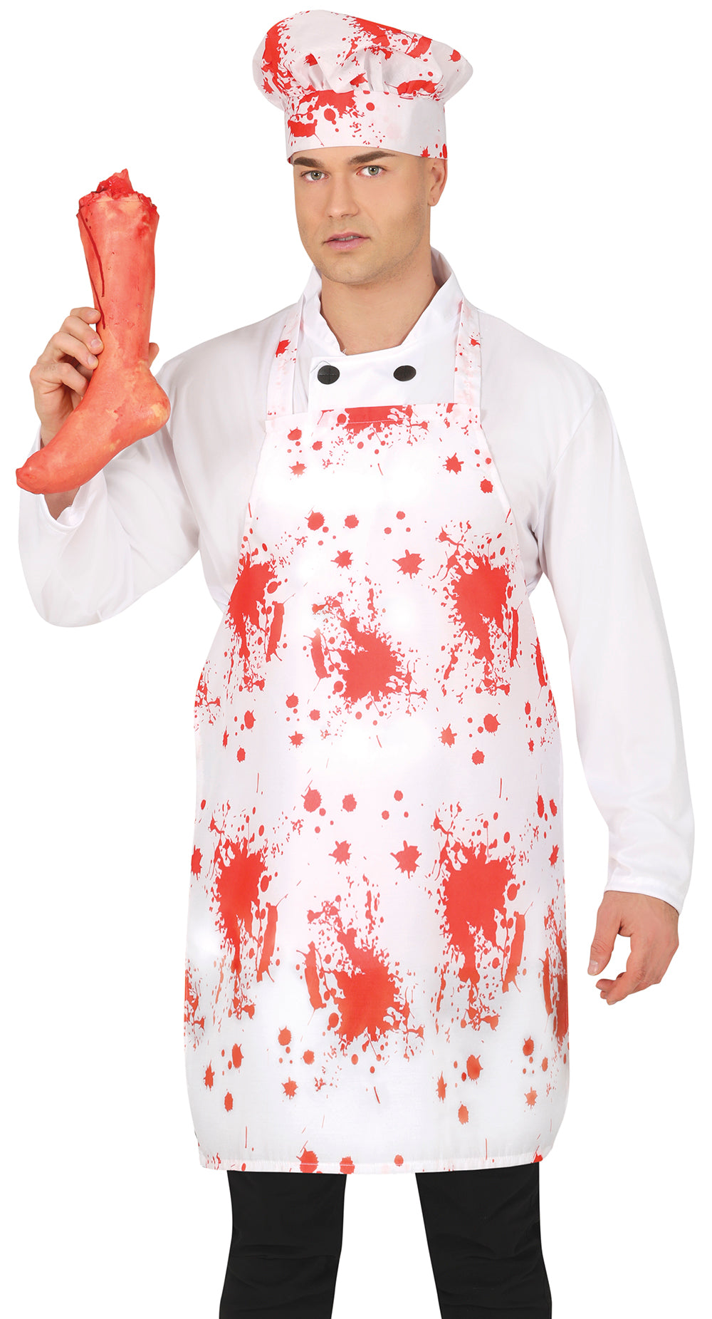 BLOODY CHEF'S HAT AND APRON 55X70 CM