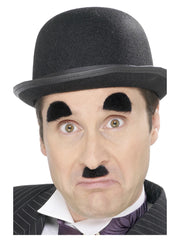 Chaplin Tash and Eyebrows, Black - 1