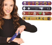 6 ASSORTED MAGNETIC HALLOWEEN BRACELETS