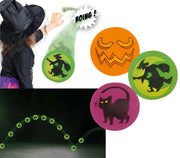 BAG 3 ASSORTED HALLOWEEN RUBBER BALLS 4.5 CM