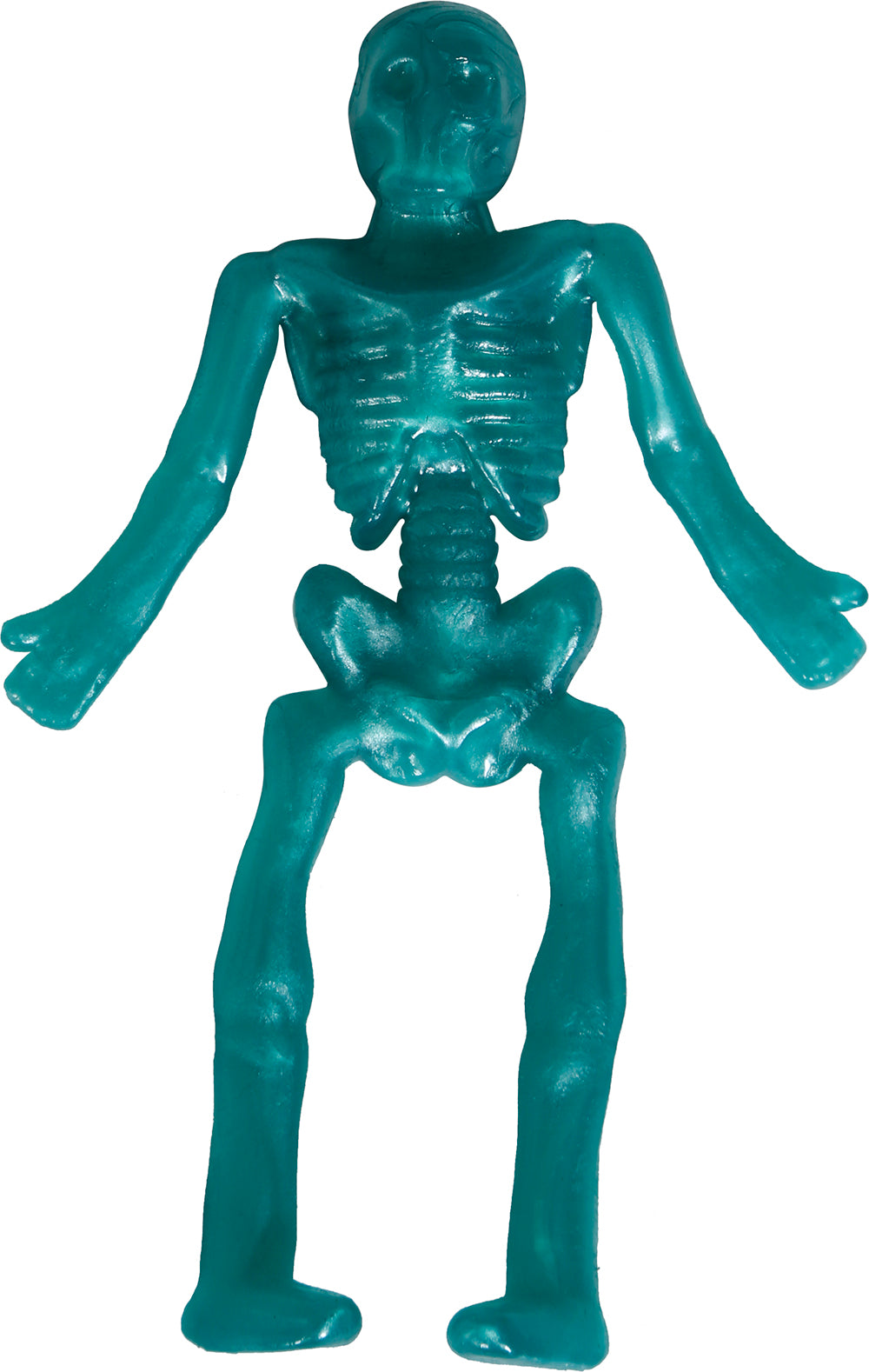 BOX OF 24 STRETCH SKELETONS 10 CM