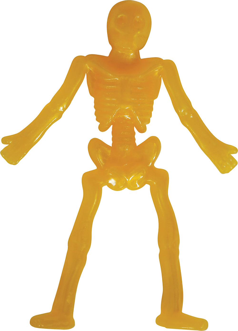 BOX OF 24 STRETCH SKELETONS 10 CM
