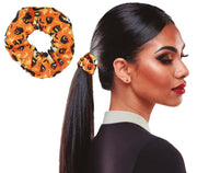 ORANGE PUMPKIN SCRUNCHIE