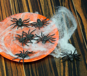 BAG: 8 SPIDERS,            6 CM