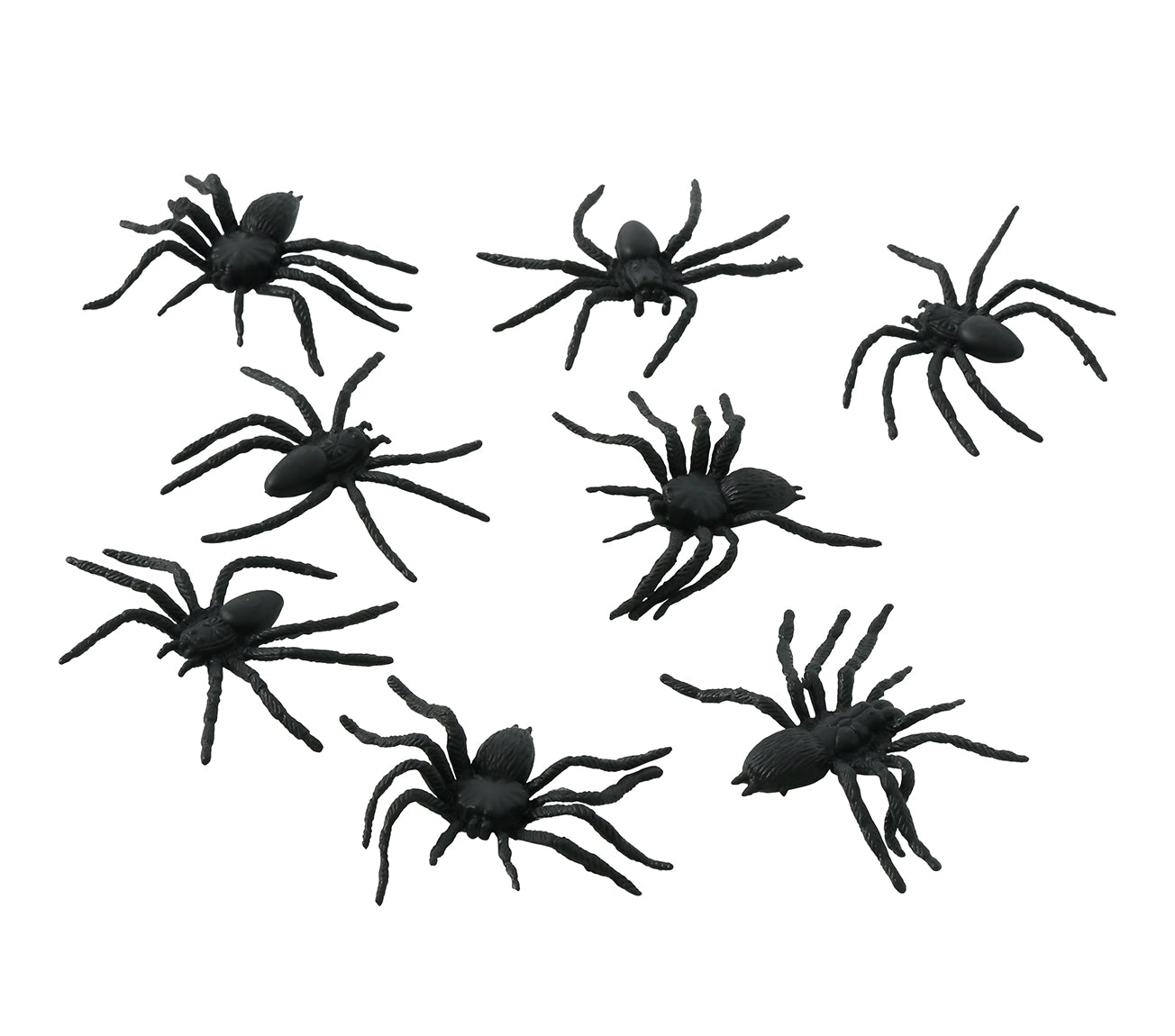 BAG: 8 SPIDERS,            6 CM