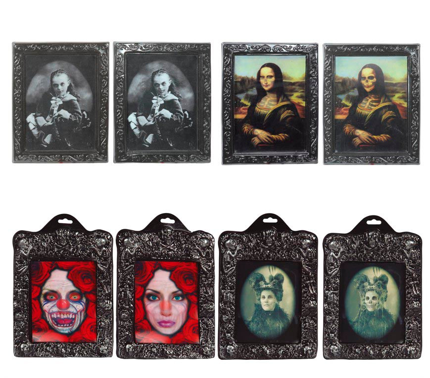 ASSORTED HORROR PICTURES,       22X29 CM