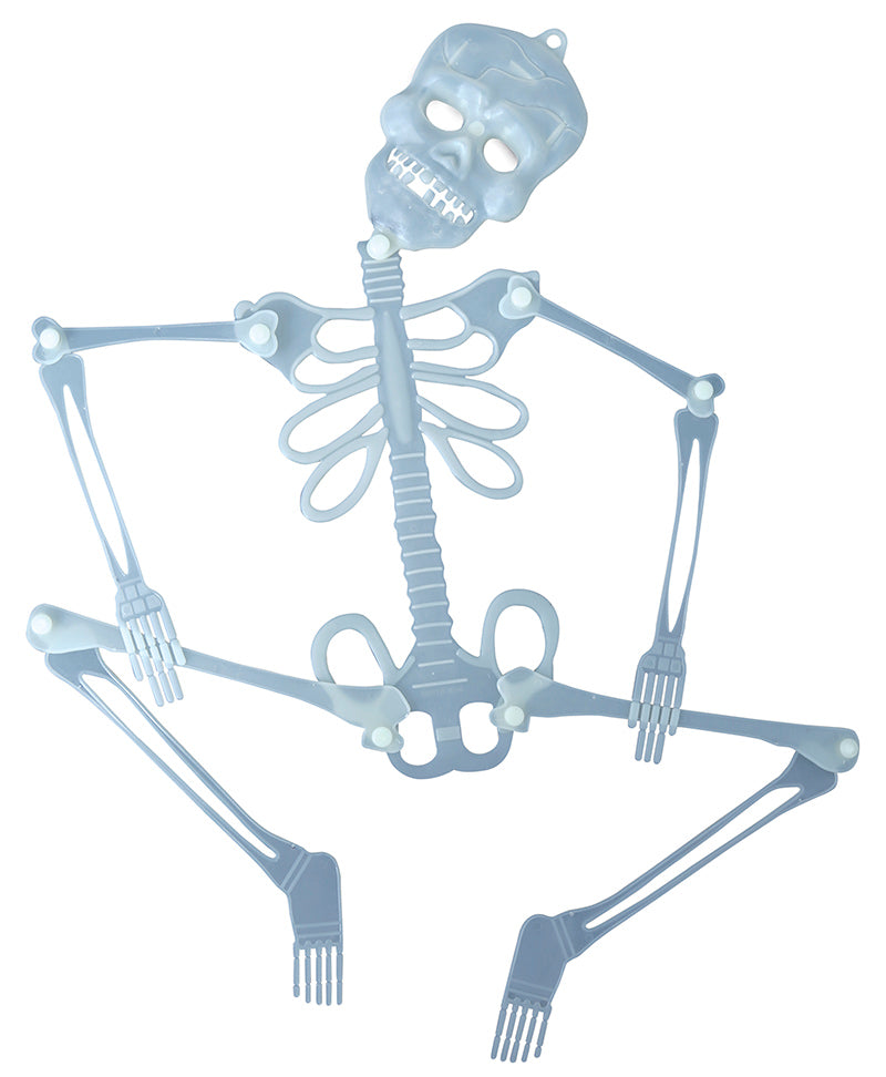 FLUORESCENT SKELETON 75 CM