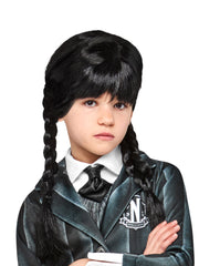 Wednesday Addams Child Wig 1